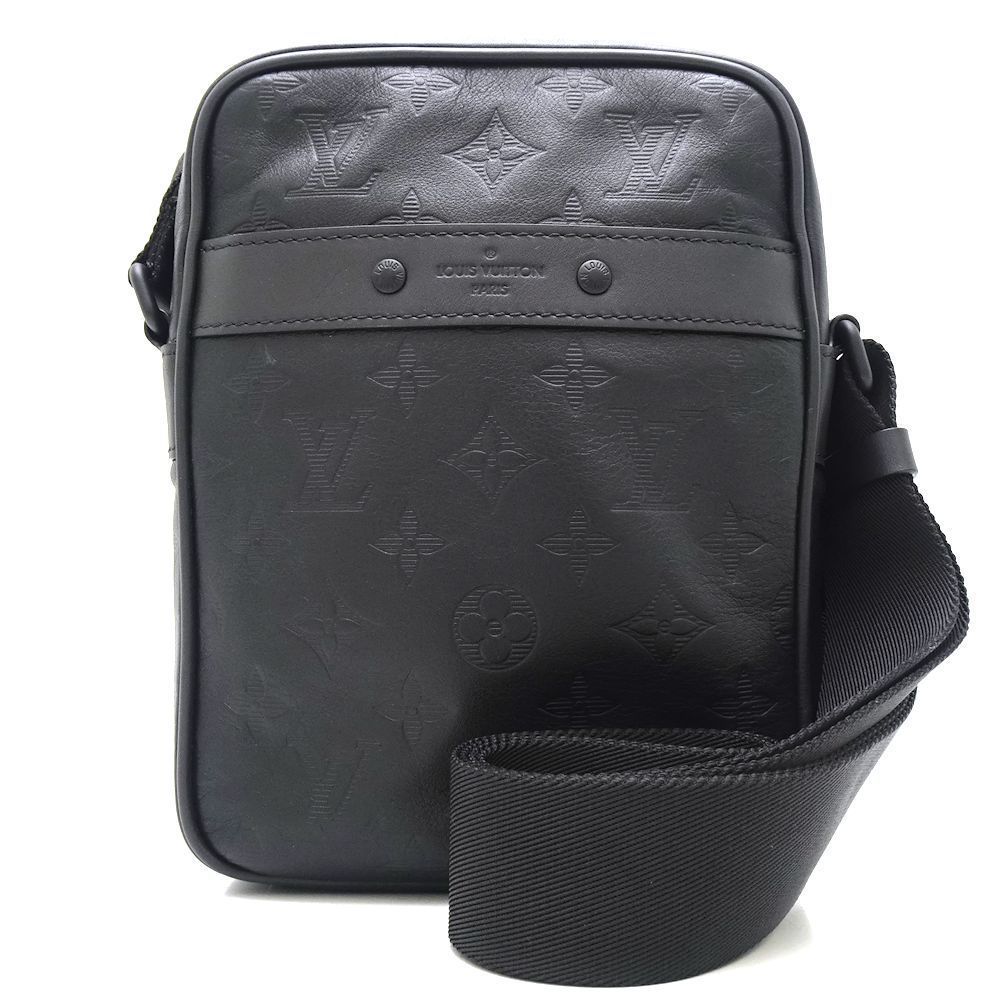 Louis Vuitton Monogram Shadow Danube Noir Shoulder Bag